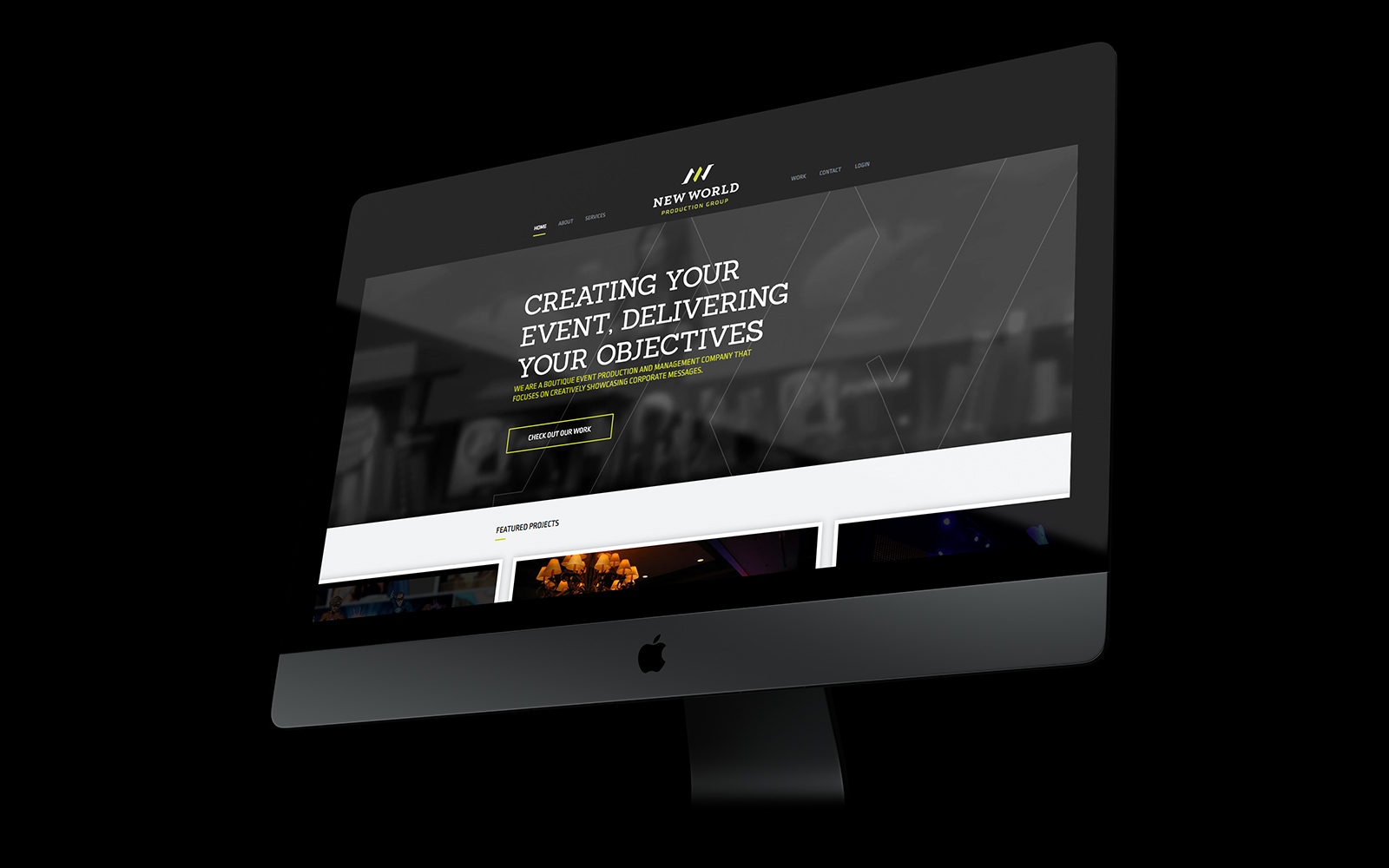 New World Production Group Website