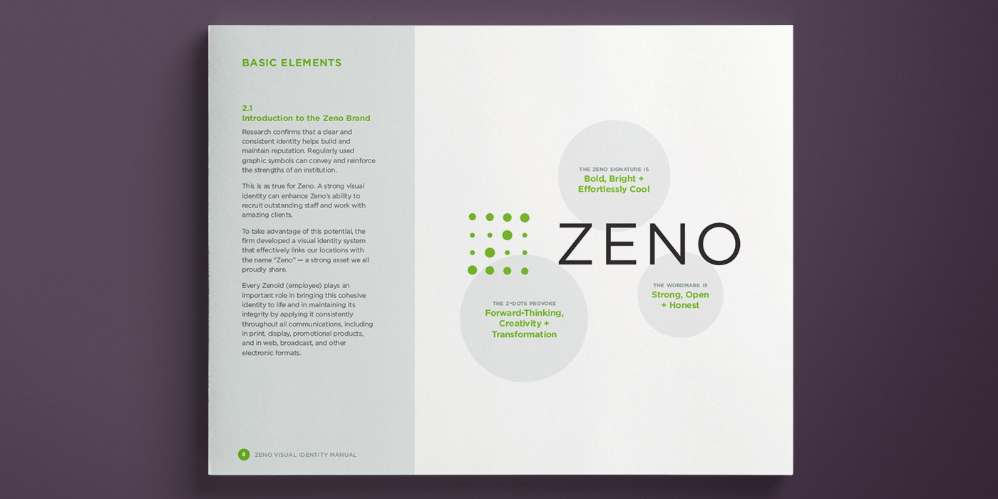 Zeno Group Brand Identity