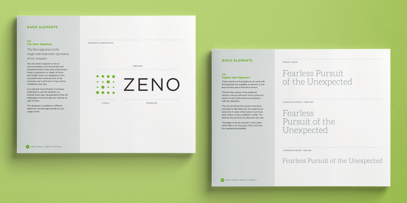 Zeno Group Logo + Tagline